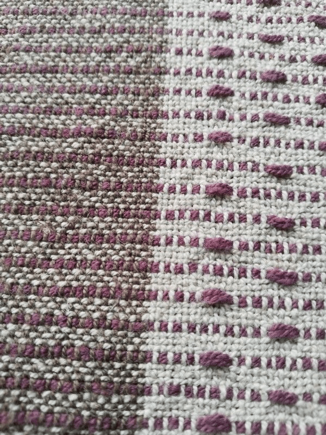 Linge à vaisselle en coton-lin bio – Tissé main